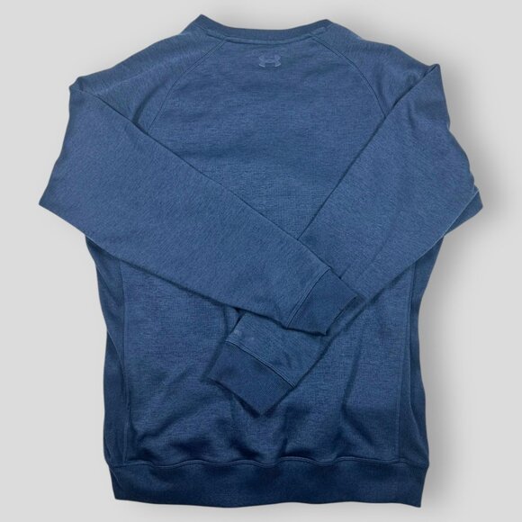 Under Armour Cold Gear V-neck Pullover dark Blue Mens XL - Picture 2 of 4
